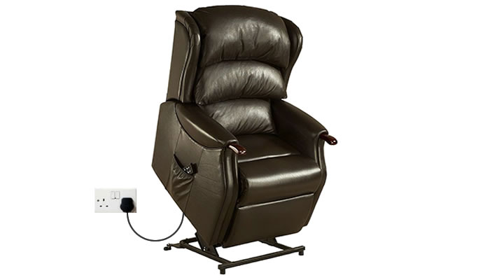 Celebrity Furniture Westbury Leather Dual Motor Riser Recliner
